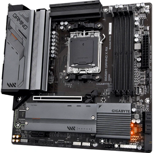 GIGABYTE B650M GAMING X AX: Роз'єми на задній панелі USB 2.0, USB 3.2 Gen 2, USB 3.2 Gen 1