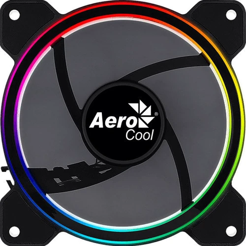 Кулер Aerocool Saturn 12 FRGB (4710562754087): Уровень шума, dB 19.6