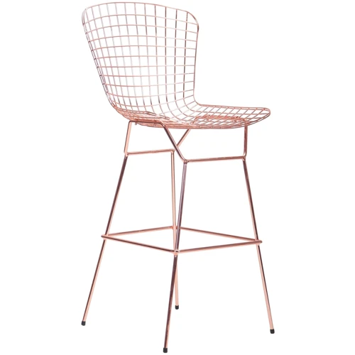 Стул барный AMF Todi, rose gold (545682) фото 4