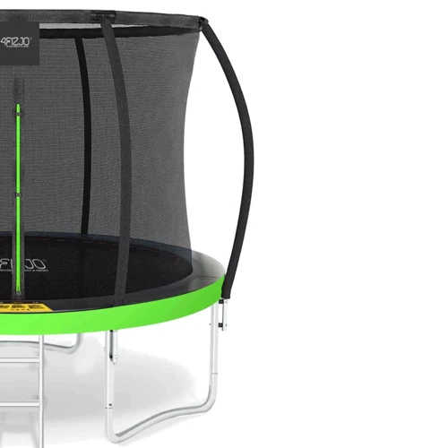 Батут 4FIZJO Premium 10FT 312 см 4FJ0365 Black/Green с внутренней сеткой (4FJ0365) фото 2