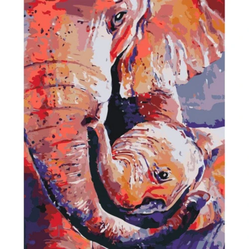 Набор для рисования по номерам Идейка Мамина любовь 40x50 (KHO2486)