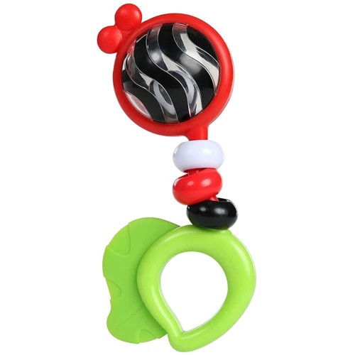 Іграшка-брязкальце Baby Einstein Bold Rattle & Teether (11416): Виробник Baby Einstein