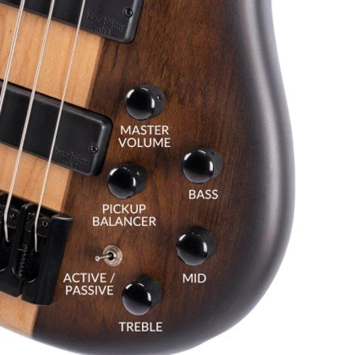 Бас-гітара CORT C4 Plus OVMH (Antique Brown Burst) фото 9