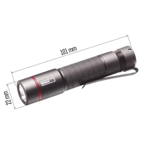 Ліхтар туристичний EMOS P3160 170Lm 1AAA Metal P3160: Сертифікат захищеності IP44