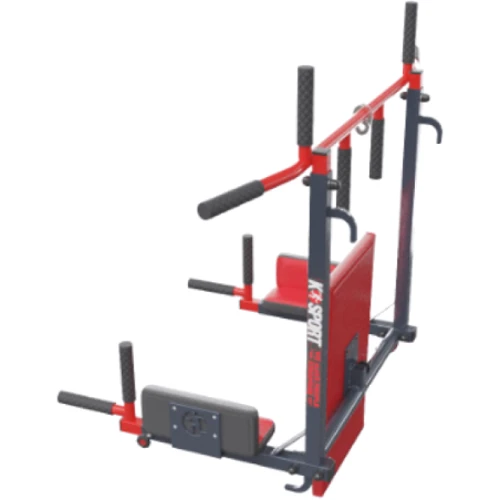 Турник для подтягиваний с брусьями для стремянки K-Sport KSSL080/2 (KS-226)