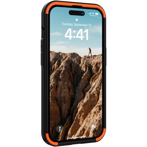 Чохол для iPhone Urban Armor Gear UAG Графічний Magsafe Olive (114038117272) for iPhone 14 Pro: Тип чохла накладка на заднюю часть
