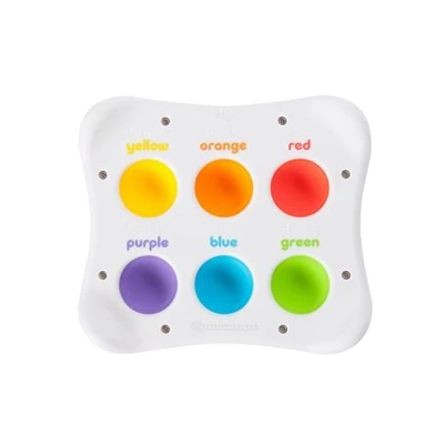 

Игрушка-антистресс Fat Brain Toys Dimpl Duo Брайль Цвет Форма Название (FA208-1)