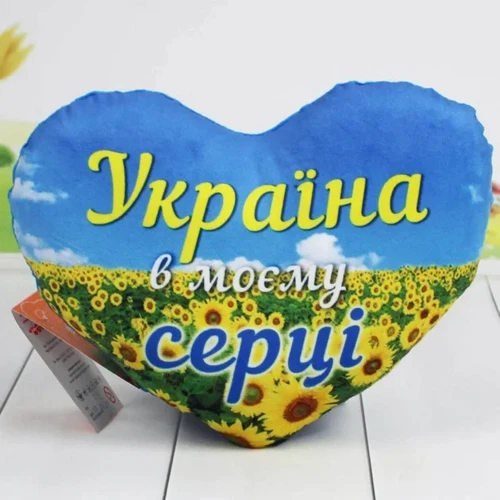 Подушка с принтом Копиця Украина в моем сердце 30х35 см (00870-0053): Производитель Копиця