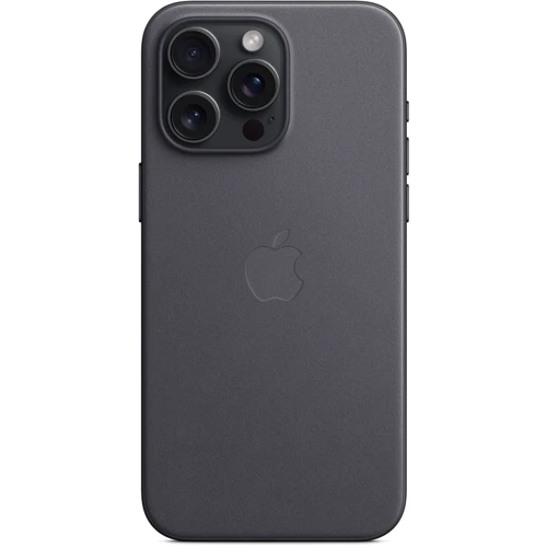 Чехол для iPhone Apple iPhone 15 Pro Max FineWoven Case with MagSafe - Black (MT4V3ZM/A)