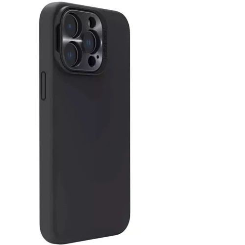 Чехол для iPhone Nillkin Silicone LensWing Magnetic Black for iPhone 14 Pro: Материалы Силикон