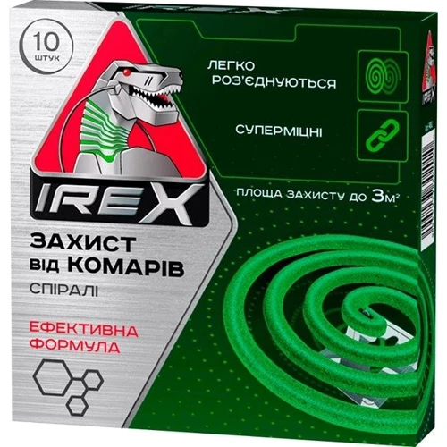Спираль Irex от комаров 10 шт (4820184441262)