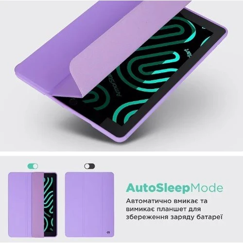 Аксессуар для планшетных ПК ArmorStandart Smart Case Fold Pen Light Purple for Xiaomi Redmi Pad Pro / Poco Pad (ARM81432) фото 4