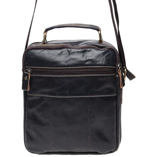 Мужская сумка планшет Borsa Leather коричневая (K16210-brown): Пол Мужской