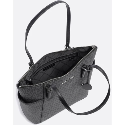 Женская сумка тоут Michael Kors EW TZ TOTE черная (30S0STTT1B001): Застежка Молния