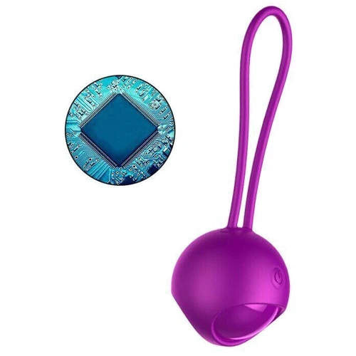 Набор вагинальных шариков с вибрацией и пультом ДУ FOX - Vibrating Silicone Kegel Balls Set USB