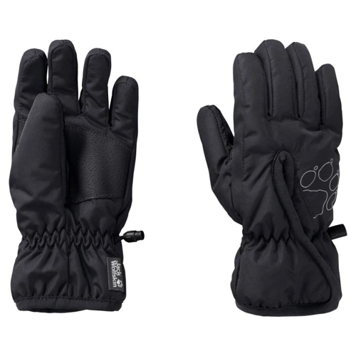 Перчатки Jack Wolfskin Easy Entry Glove (1900166_6000) 140 черные (4060477963228)