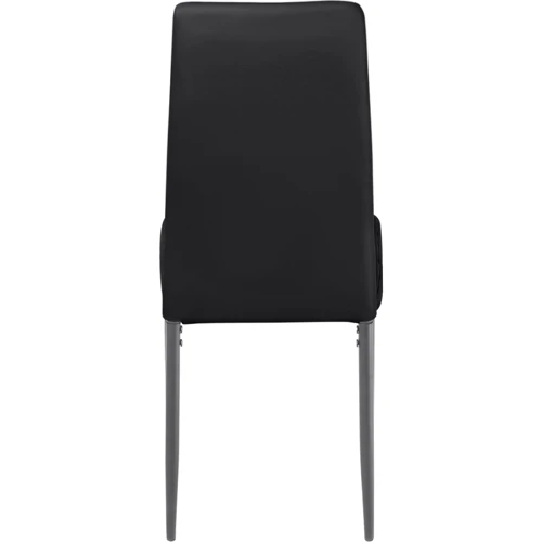 Стілець GT K-2010 Black: Матеріал каркаса штучна шкіра, метал