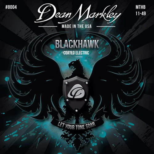 Струна для гитар Струны DEAN MARKLEY 8004 BLACKHAWK COATED ELECTRIC MTHB (11-49)
