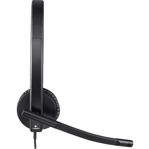 Навушники Logitech H570e USB Headset Mono (981-000571): Тип кріплення оголовние
