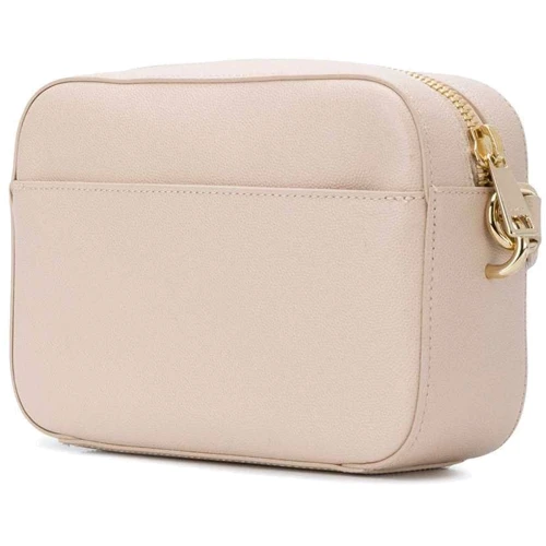 Женская сумка кросс боди Furla Block Mini Crossbody бежево-розовая (BZY7FBK): Фактура Матовая, Зернистая