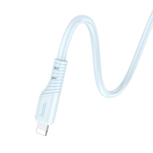 Кабель Hoco USB Cable to Lightning X97 Crystal 2.4A 20W 1m Light Blue: Тип USB Cable - Lightning