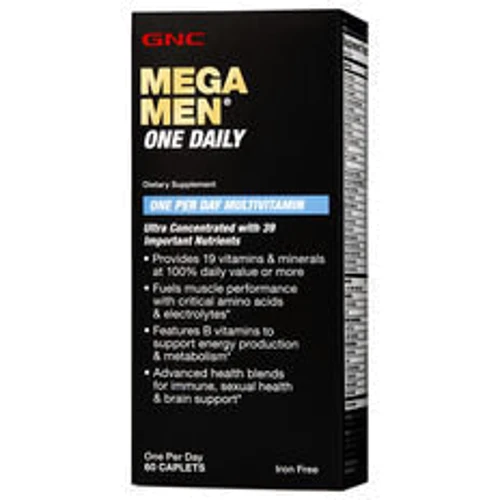 GNC Mega Men One Daily 60 caps: Пол Мужской
