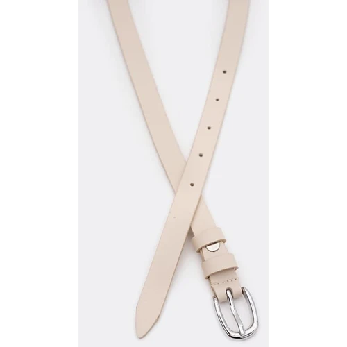 Жіночий ремінь Borsa Leather бежевий (100v1genw61-h.beige): Стать Женский
