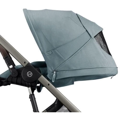 Прогулочная коляска Cybex Balios S Lux TPE Seashell Beige с бампером (522002565): Материал колес полиуретан