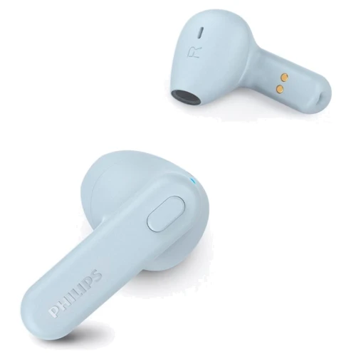 Наушники Philips TAT1138 Wireless Blue (TAT1138BL/00): Дополнительно влагозащита, Совместимость с Apple, Совместимость с Android, TWS наушники