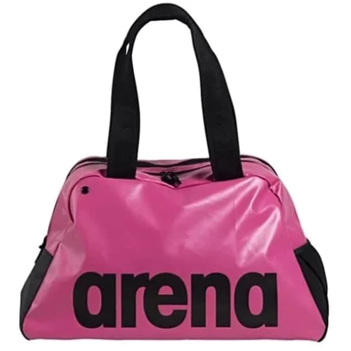 Жіноча спортивна сумка Arena Fast Shoulder Bag Big Logo 002435-900 рожева (3468336540510)