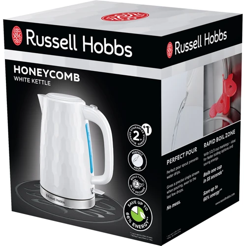 Електрочайник Russell Hobbs 26050-70 Honeycomb White фото 5