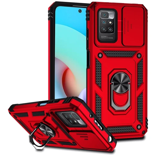 Аксессуар для смартфона BeCover Military Red for Xiaomi Redmi Note 11 4G / Redmi 10 / 10 Prime 2022 (708230)