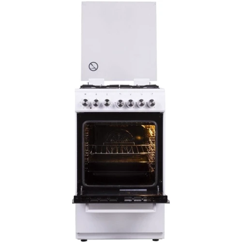 Плита комбинированная Vestfrost GE56TW	: Управление механическое