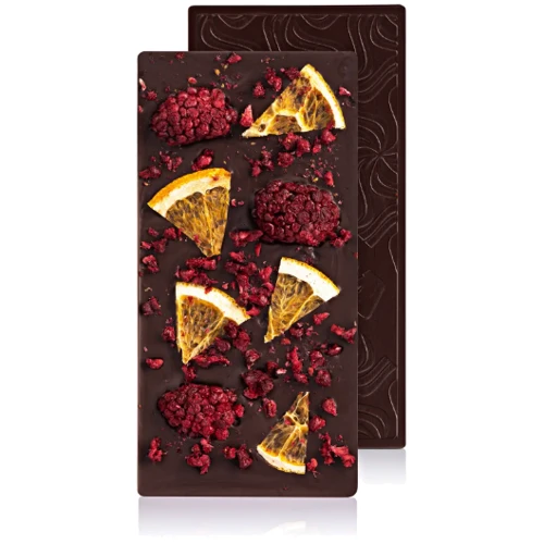 Шоколад черный Laviva Chocolate Dark chocolate "Blackberry" "Ежевика" 73 % 90 г (UA-0037): Вес, г 90