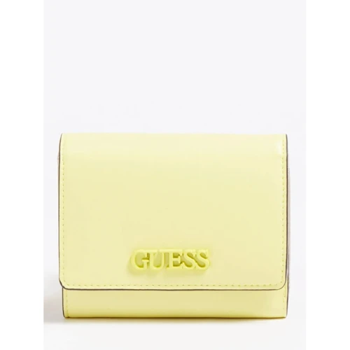 Женский кошелек Guess Central City Slg Sml Trifold светло-желтый (SWVG8109430-LIM)