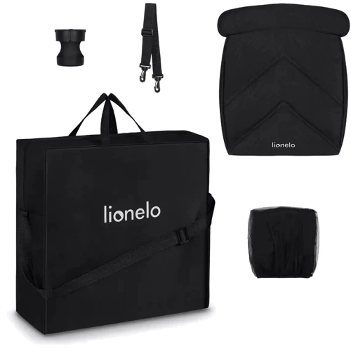Коляска Lionelo Cloe Black Onyx: Ширина шасси 55 см