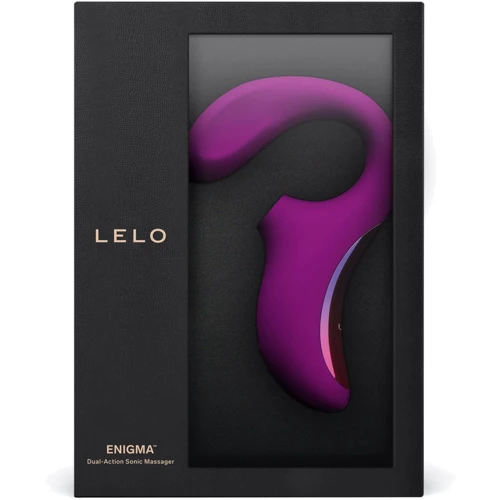 Вакуумный стимулятор с вибрацией LELO Enigma Deep Rose