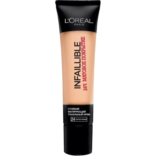 L'Oreal Paris Infaillible 24h Matte Cover N 24 Golden Sand Тональный крем 30 ml