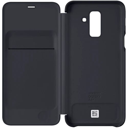 Чохол для телефона Samsung Wallet Flip Cover Black (EF-WA605CBEGRU) for Samsung A605 Galaxy A6 Plus 2018: Сумісність Samsung A605 Galaxy A6 Plus 2018