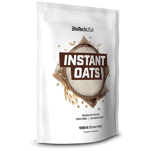 BioTech Instant Oats 1000 g /10 servings/ Natural