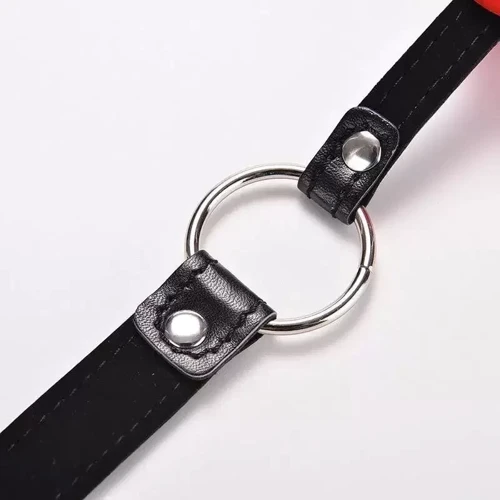 Кляп шар Plastic RED, SKN-KK01