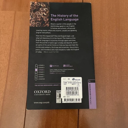 Bookworms 4: Brigit Viney: History of the English Language Factfile: Обкладинка Мягкая