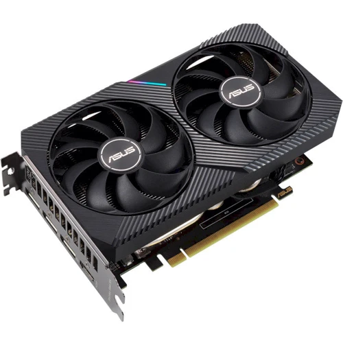 Видеокарта ASUS DUAL-RTX3060TI-O8G-MINI-V2: Объем памяти, Гб 8