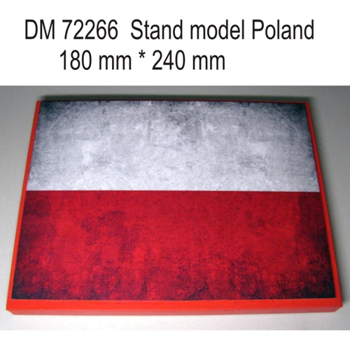 Підставка для моделей авіації DAN models Тема: Польща (240x180 мм)