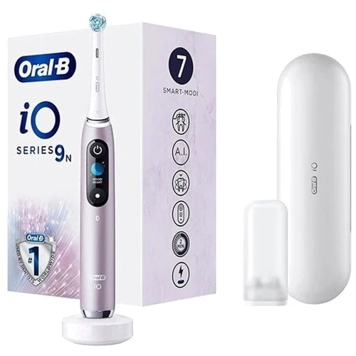 Зубная щетка SZCZOTECZKA DO ZĘBÓW ORAL B IO SERIES 9 ROSE WHITE: Технология чистки возвратно-вращательная