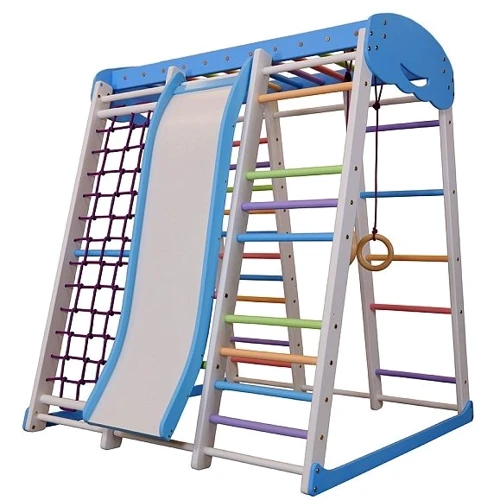 Детский спортивный комплекс для дома SportBaby SportWood Sky Plus 1: Тип гимнастические и спортивные комплексы