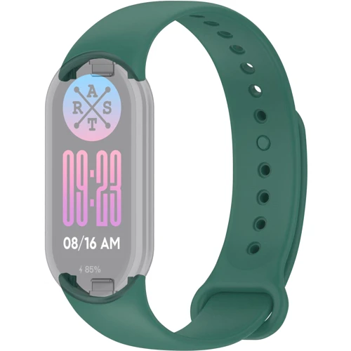 Ремешок ArmorStandart Silicon Dark Green for Xiaomi Smart Band 8 / 9 / 10 (ARM86907): Тип Ремешок