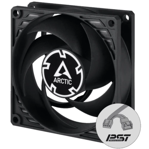 Кулер Arctic P8 PWM PST CO (Black) (ACFAN00151A): Рівень шуму, dB 22.4