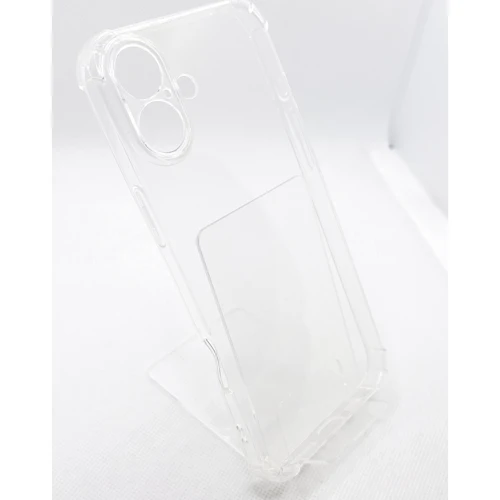 Чехол для iPhone BeCover TPU Case Anti-Shock Clear for iPhone 16 Plus (712111): Цвет прозрачный