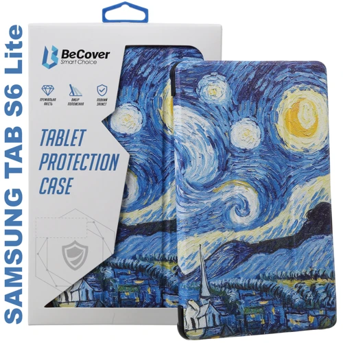 Аксессуар для планшетных ПК BeCover Smart Case Night for Samsung Galaxy Tab S6 Lite P610/P615/Tab S6 Lite 2022 P613/P619 (705198) фото 6